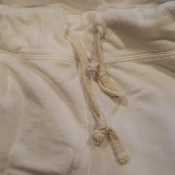 Sundry Women's Soft Girl Preppy White and Navy Joggers / Sweatpants - Picture 7 of 8